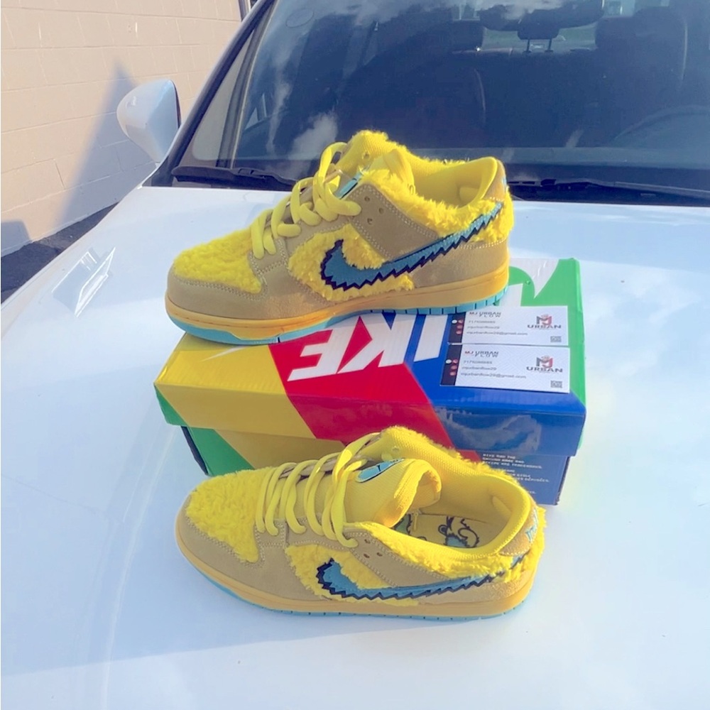 Nike dunk low Grateful Dead Yellow
